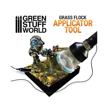 Applicateur herbe statique-  Électrostatique Portable