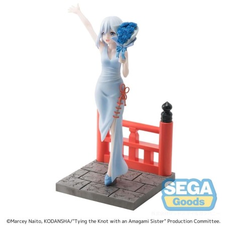 TYING THE KNOT WITH AN AMAGAMI SISTER - Asahi - Statue Luminasta 18cm 