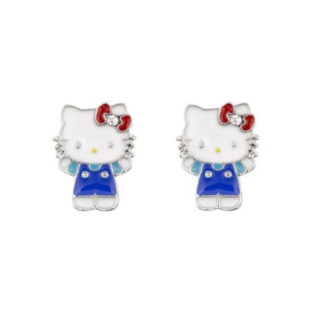 HELLO KITTY - Head - 1 Paire de Clous d'Oreilles 