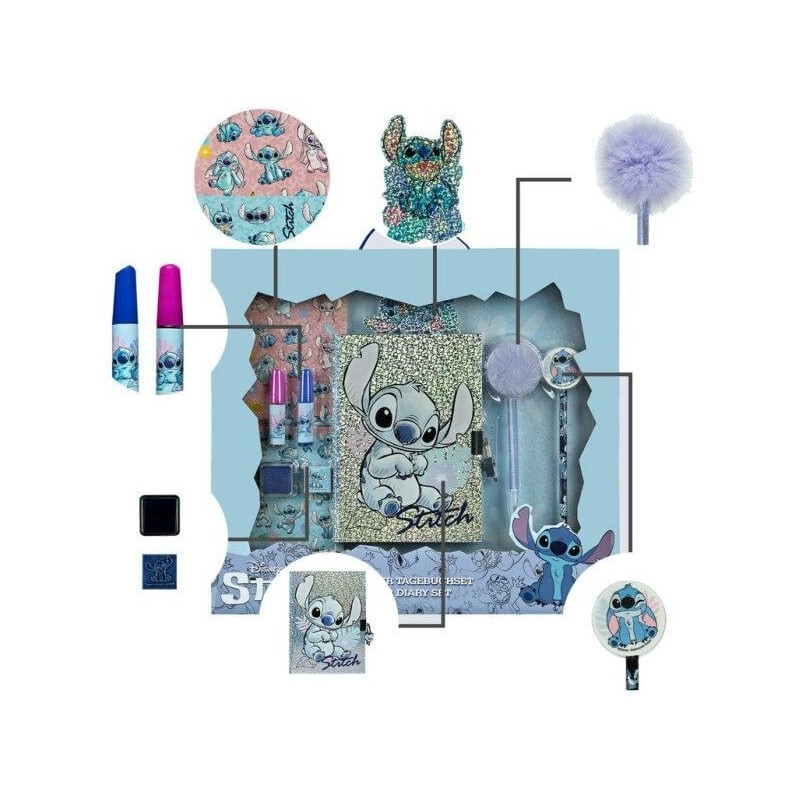 STITCH - Watercolor - Coffret de Papeterie 