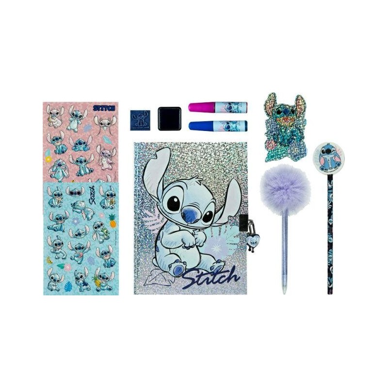 STITCH - Watercolor - Coffret de Papeterie 