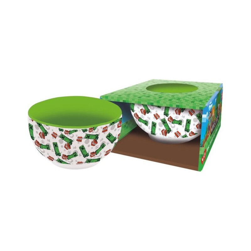MINECRAFT - Survival Mode - Ceramic Bowl in Gift Box - 600ml 