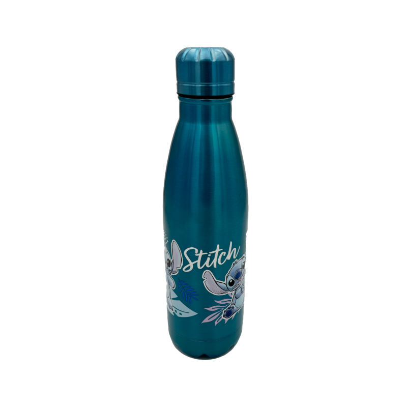STITCH -Watercolor Bleu Métallisé -Bouteille en Acier Inoxydable 780ml 