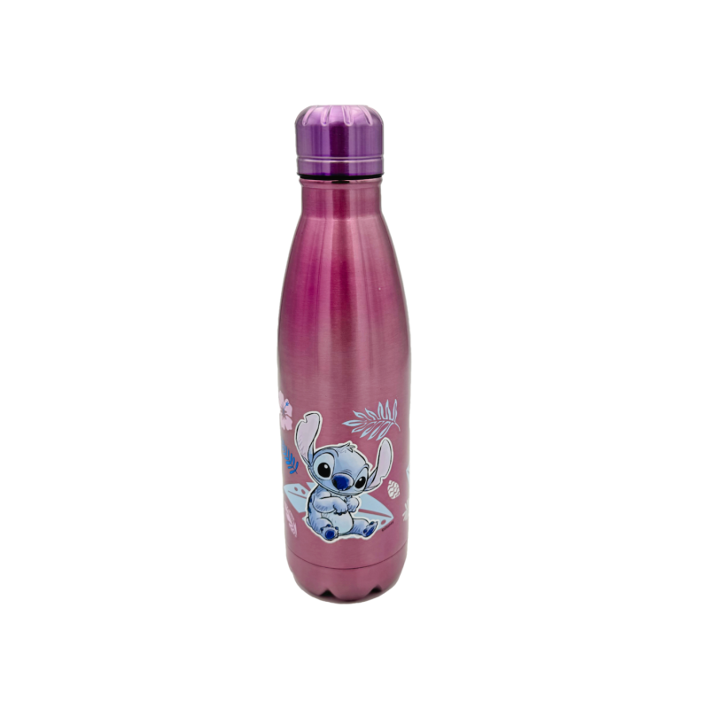STITCH -Watercolor Rose Métallisé -Bouteille en Acier Inoxydable 780ml 