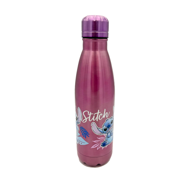 STITCH -Watercolor Rose Métallisé -Bouteille en Acier Inoxydable 780ml 