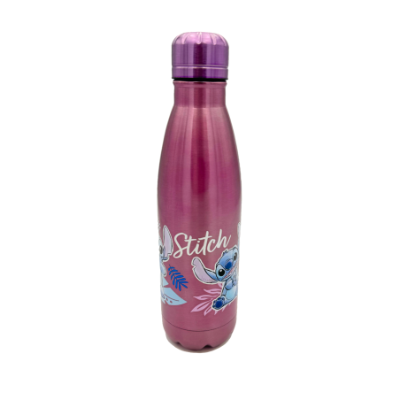 STITCH -Watercolor Rose Métallisé -Bouteille en Acier Inoxydable 780ml 
