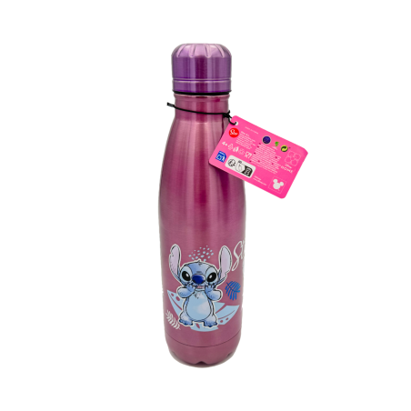 STITCH -Watercolor Rose Métallisé -Bouteille en Acier Inoxydable 780ml 