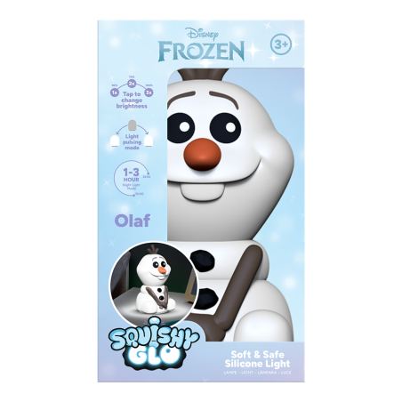 DISNEY - Olaf - Lampe en Silicone Rechargeable 19cm 