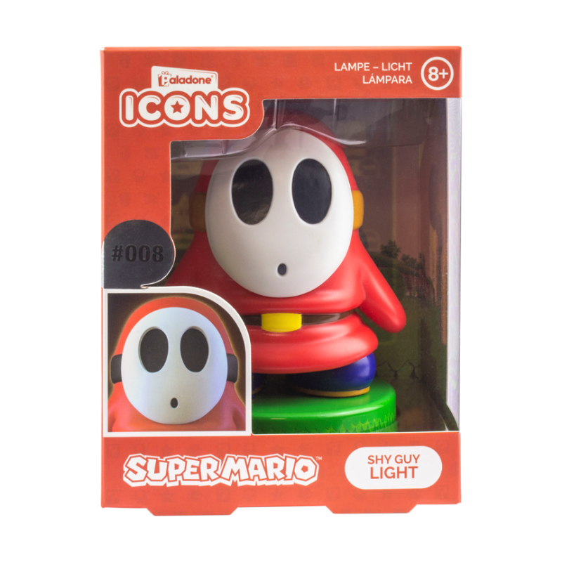 SUPER MARIO - Shy Guy - Lampe Icon 10cm 