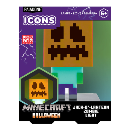 MINECRAFT - Zombie Jack - Icon Lamp 4,3inch 