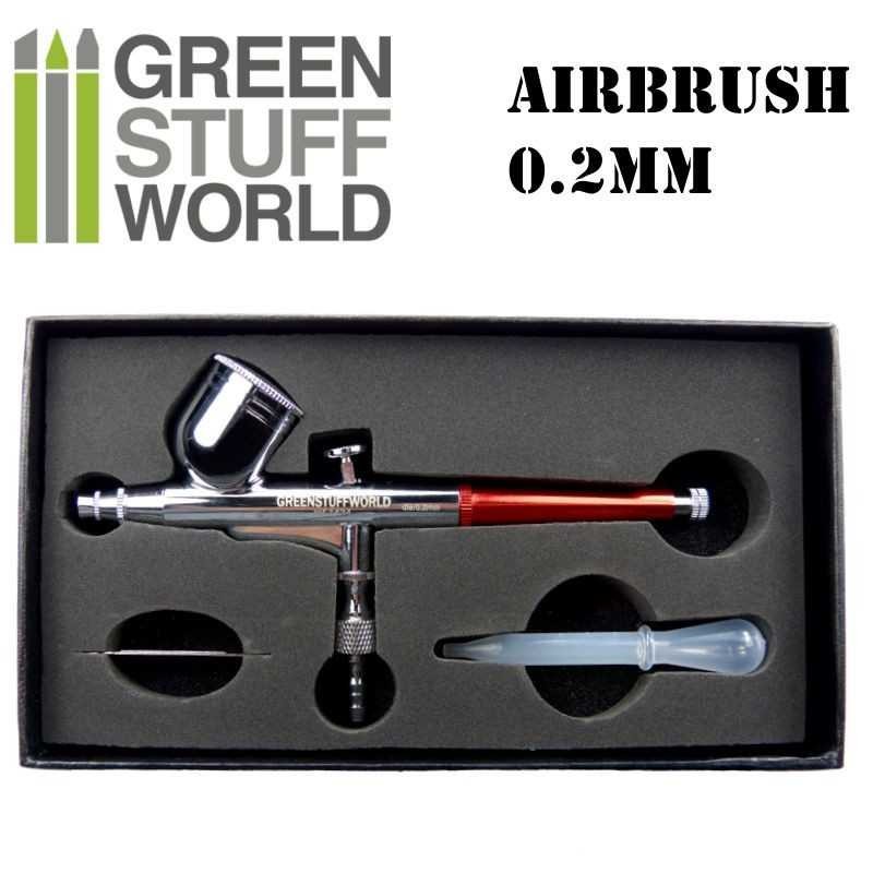Dual-action GSW Aérographe 0.2 mm