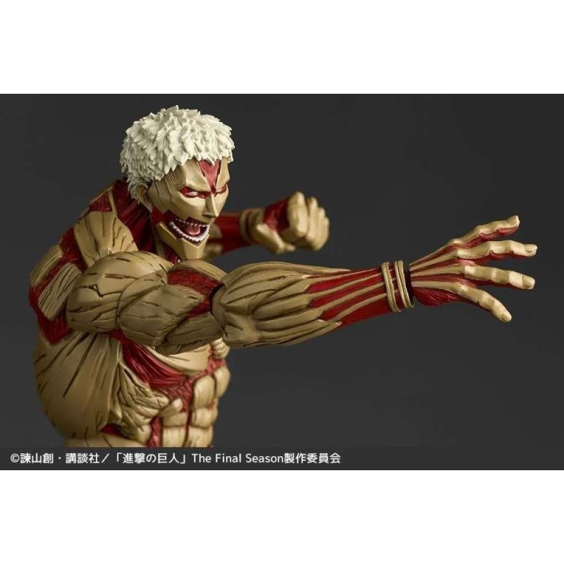 L'ATTAQUE DES TITANS - Titan Cuirassé - Figurine Revoltech A.Y. 17cm 