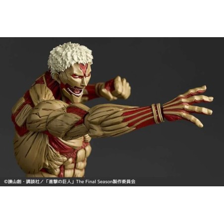 L'ATTAQUE DES TITANS - Titan Cuirassé - Figurine Revoltech A.Y. 17cm 