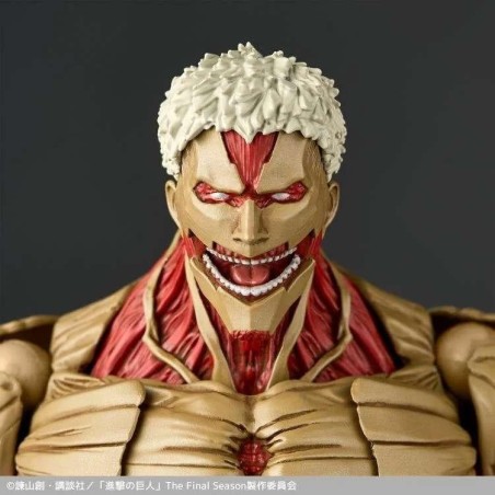 L'ATTAQUE DES TITANS - Titan Cuirassé - Figurine Revoltech A.Y. 17cm 
