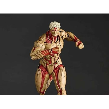 L'ATTAQUE DES TITANS - Titan Cuirassé - Figurine Revoltech A.Y. 17cm 