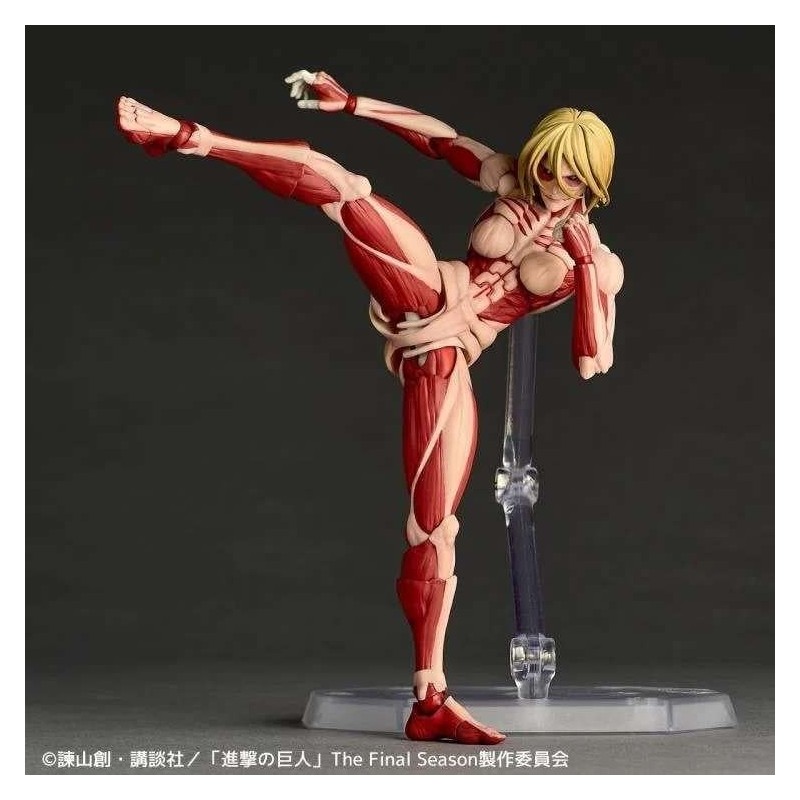 L'ATTAQUE DES TITANS - Titan Féminin - Figurine Revoltech A.Y. 16cm 
