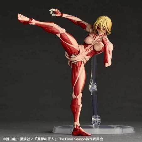 L'ATTAQUE DES TITANS - Titan Féminin - Figurine Revoltech A.Y. 16cm 