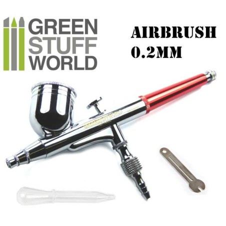 Dual-action GSW Aérographe 0.2 mm
