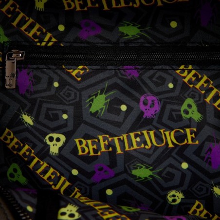 BEETLEJUICE - Mini Sac à Dos LoungeFly 