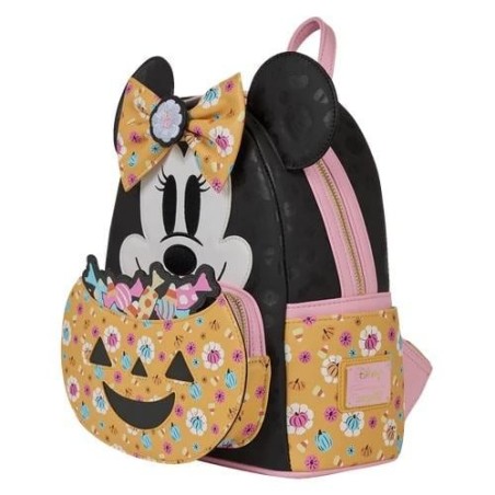 DISNEY - Minnie Mouse "Pumpkin" - Mini Sac à Dos LoungeFly 
