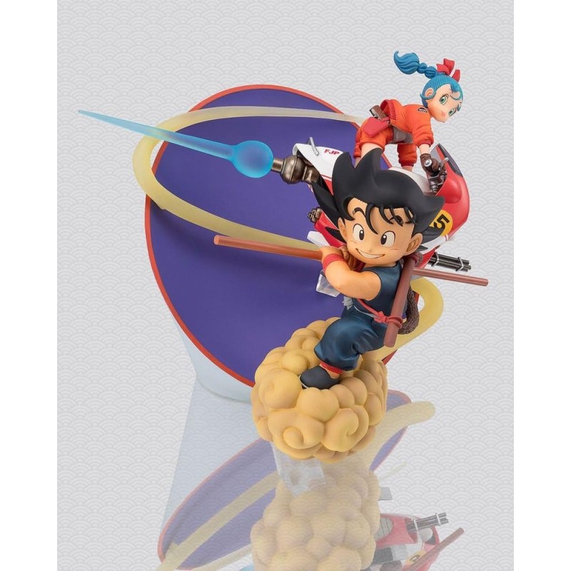 DRAGON BALL - Son Goku & Bulma - Statuette FiguartsZERO 18cm 