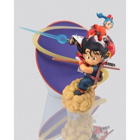 DRAGON BALL - Son Goku & Bulma - Statuette FiguartsZERO 18cm 