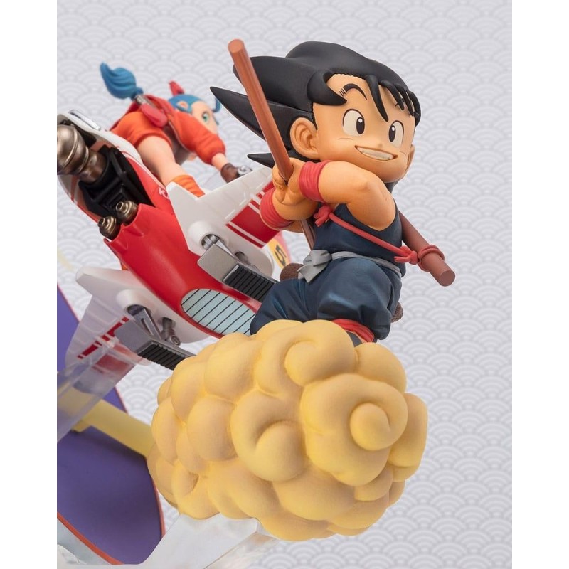 DRAGON BALL - Son Goku & Bulma - Statuette FiguartsZERO 18cm 