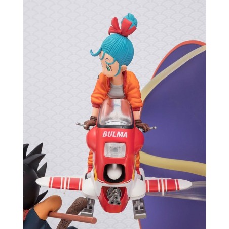 DRAGON BALL - Son Goku & Bulma - Statuette FiguartsZERO 18cm 