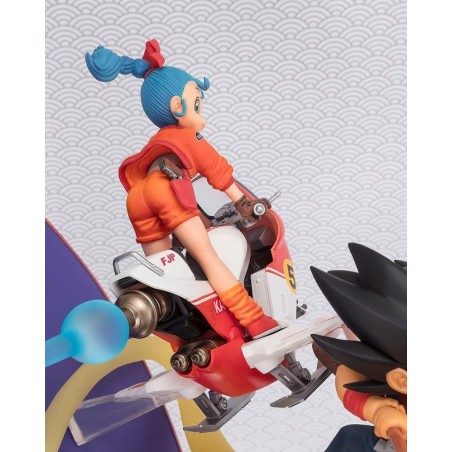 DRAGON BALL - Son Goku & Bulma - Statuette FiguartsZERO 18cm 