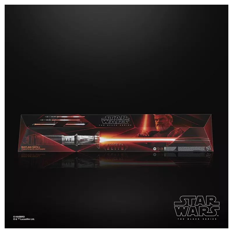 AHSOKA - Black Series Sabre Laser Force FX Elite Baylan Skoll 