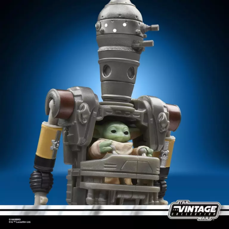 THE MANDALORIAN - IG-12, Grogu & Anzellan -Fig Vintage Collection 10cm 
