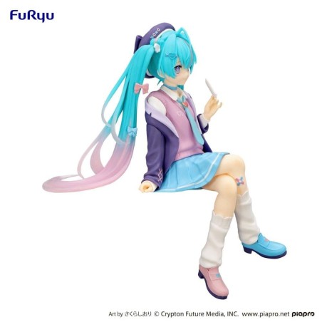 HATSUNE MIKU - Love Blazer Navy Color - Statuette Noodle Stopper 14cm 
