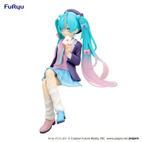 HATSUNE MIKU - Love Blazer Navy Color - Statuette Noodle Stopper 14cm 