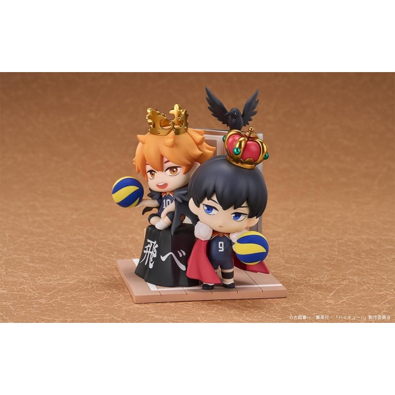 HAIKYU!! - Shoyo Hinata & Tobio Kageyama - Figurines Qset+ 10.5cm 