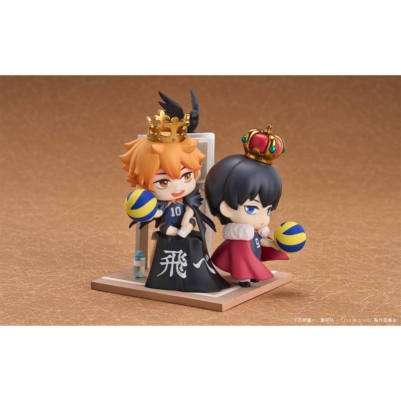 HAIKYU!! - Shoyo Hinata & Tobio Kageyama - Figurines Qset+ 10.5cm 