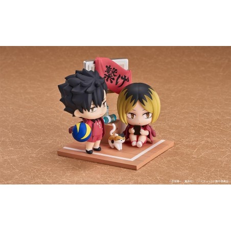 HAIKYU!! - Tetsuro Kuroo & Kenma Kozume - Figures Qset+ 8.4cm 