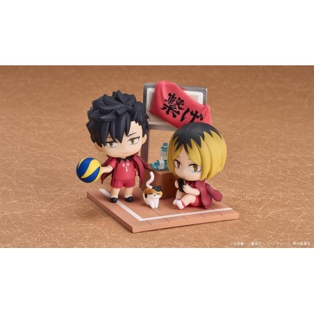 HAIKYU!! - Tetsuro Kuroo & Kenma Kozume - Figurines Qset+ 8.4cm 