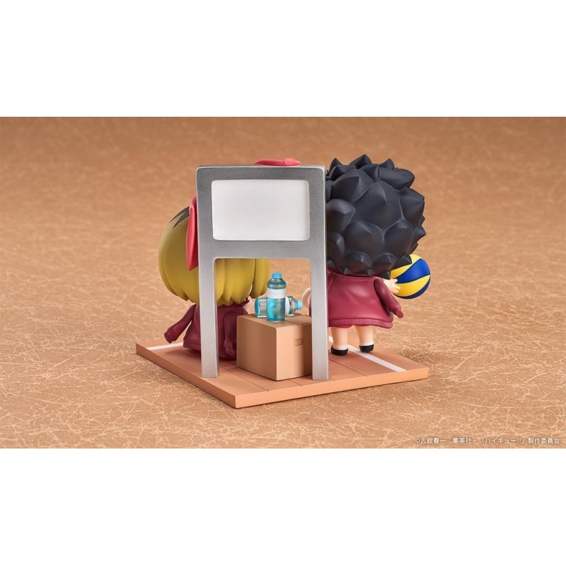 HAIKYU!! - Tetsuro Kuroo & Kenma Kozume - Figurines Qset+ 8.4cm 
