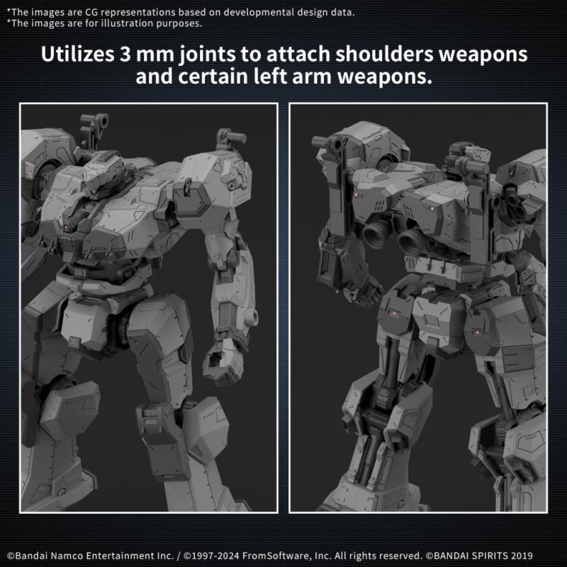 ARMORED CORE VI - Balam Industries BD-011 Melander - Model Kit 