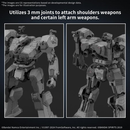 ARMORED CORE VI - Balam Industries BD-011 Melander - Model Kit 