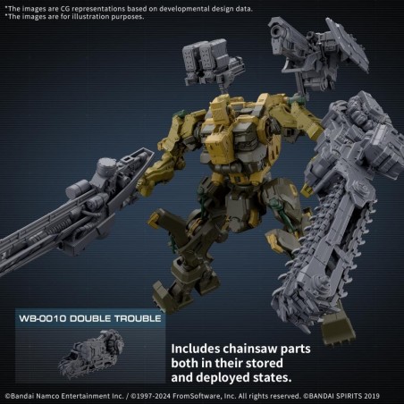 ARMORED CORE VI - CC-3000 Wrecker Milk Tooth - Model Kit 