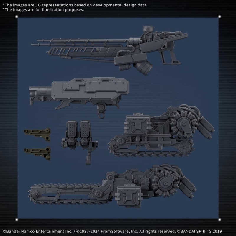 ARMORED CORE VI - CC-3000 Wrecker Milk Tooth - Model Kit 