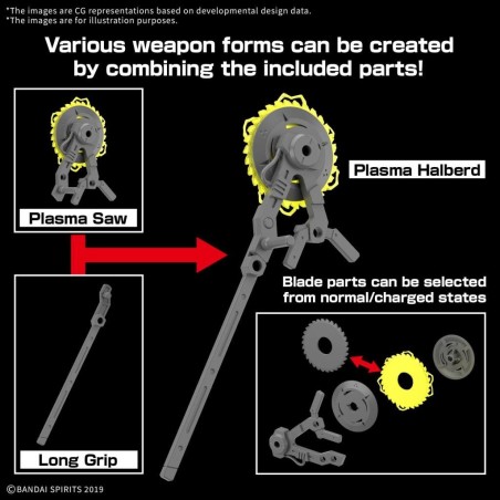 30MM - Customize Weapons (Plasma Weapon) - Model Kit 