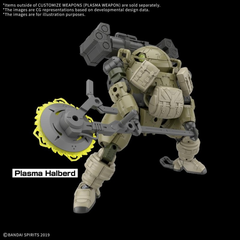 30MM - Customize Weapons (Plasma Weapon) - Model Kit 