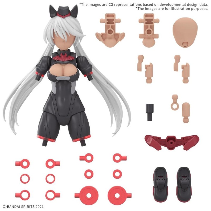 30MS - Option parts set 18 (Sergeant Costume) (Color C) - Model Kit 