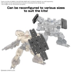 30MM - 1/144 Option parts set 19 (Multi Shield) - Model Kit 
