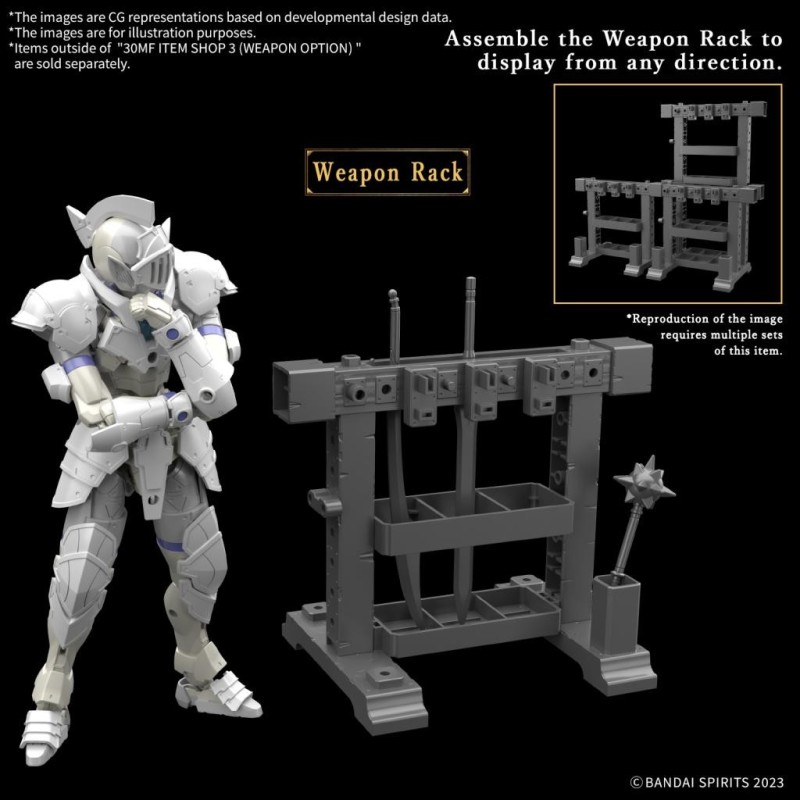 30MF - Item Shop 3 (Weapon Option) - Model Kit 