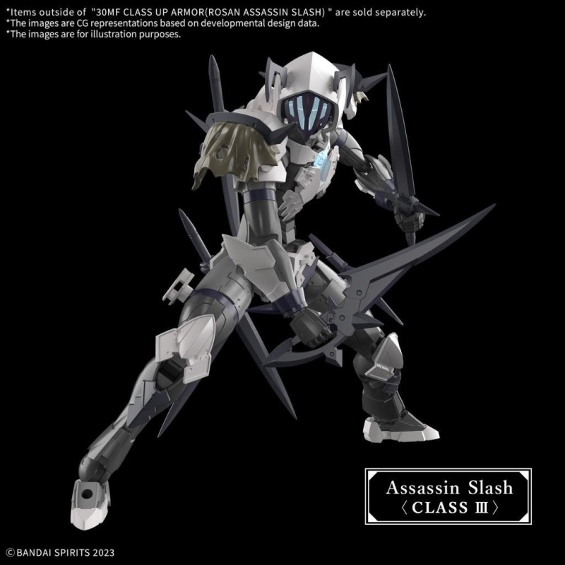 30MF - Class Up Armor (Rosan Assassin Splash) - Model Kit 