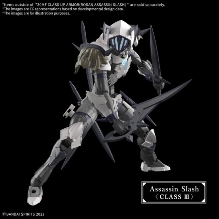 30MF - Class Up Armor (Rosan Assassin Splash) - Model Kit 