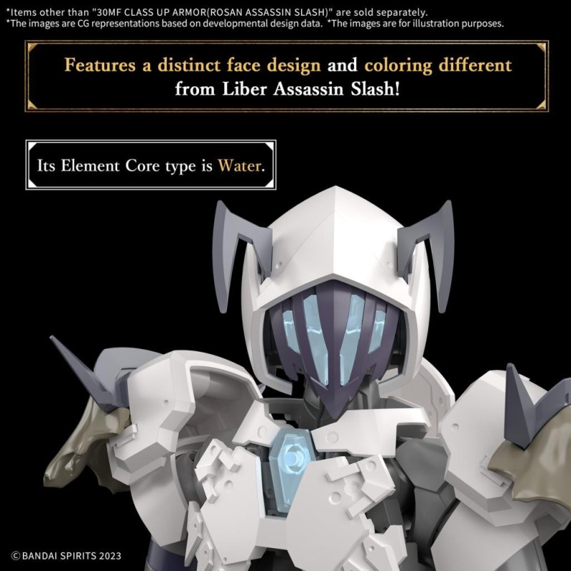 30MF - Class Up Armor (Rosan Assassin Splash) - Model Kit 